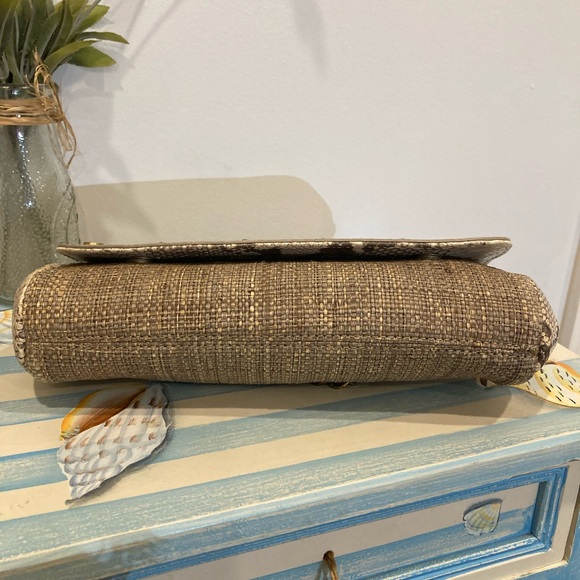 Elaine Turner Raffia Shoulder Bag - Picture 5 of 9